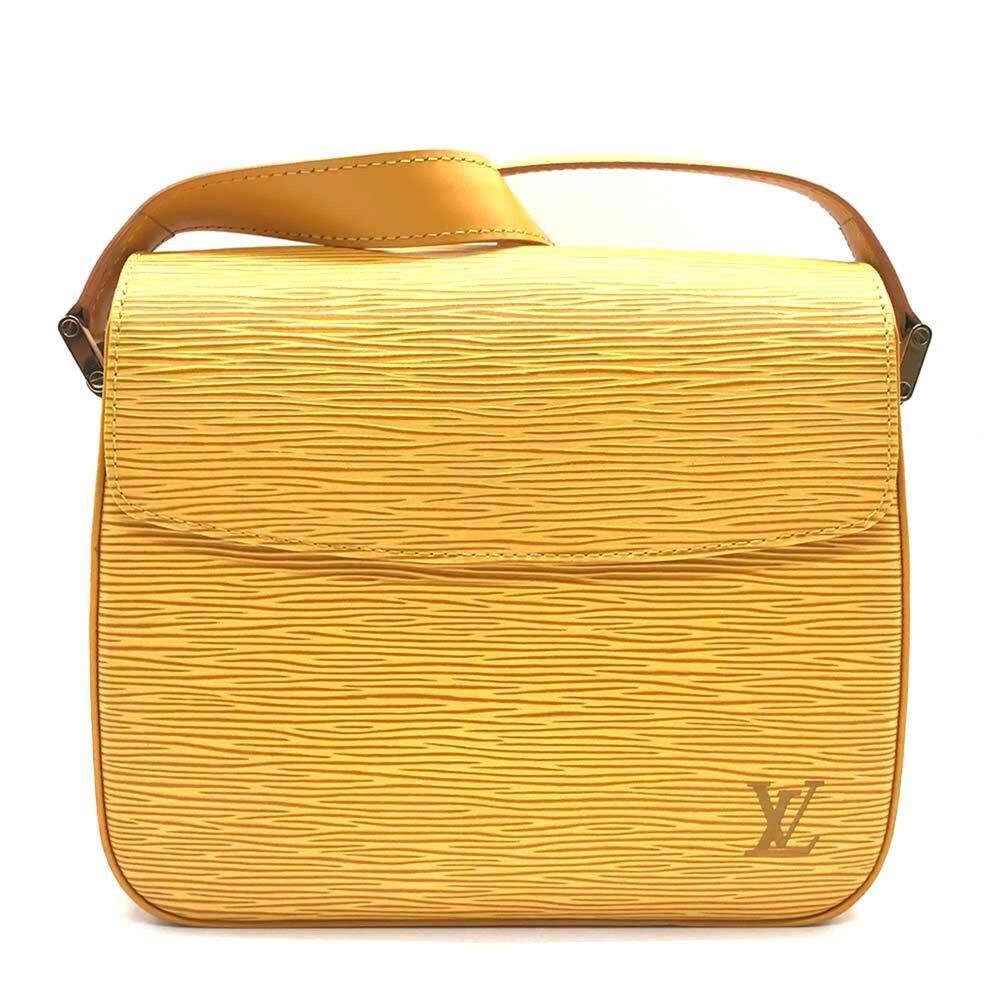 Louis Vuitton Bussy Epi Leather Yellow Shoulder Bag M52209 LOUIS VUITTON